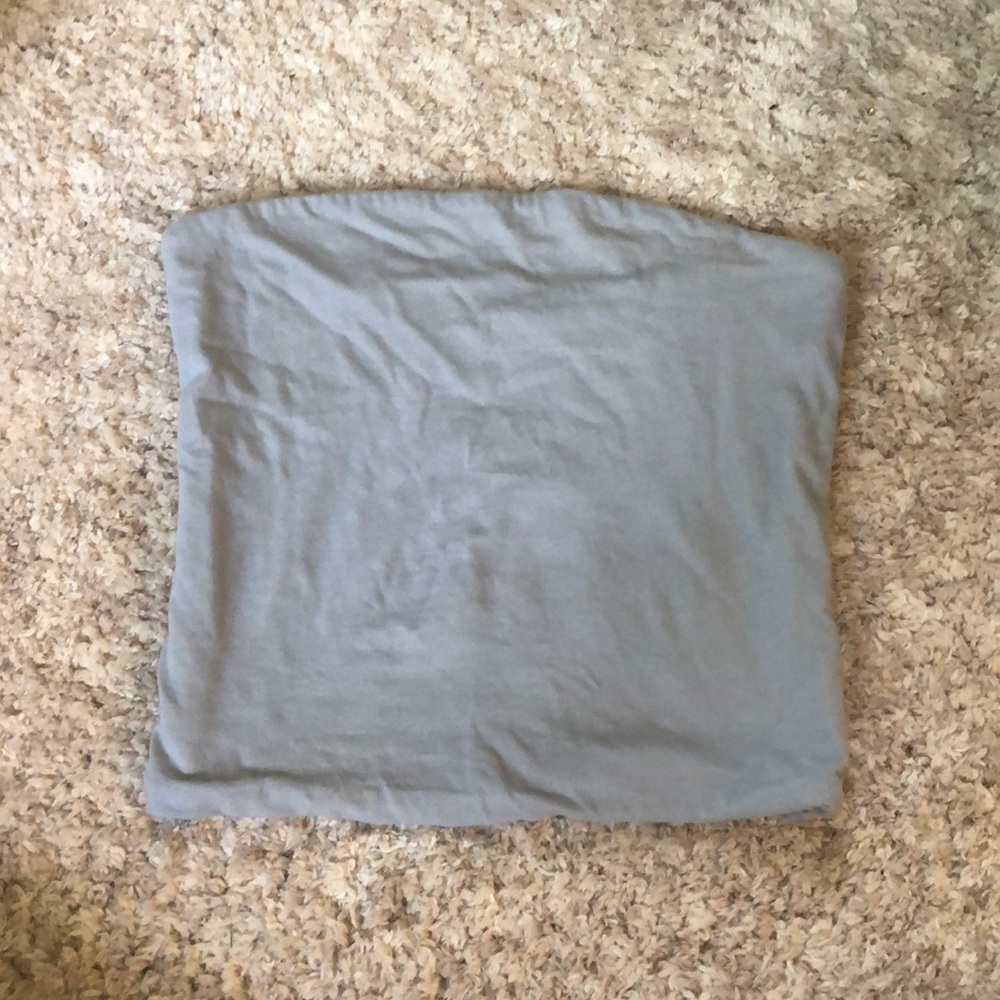 Light blue Brandy Melville tube top